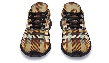 Yiify - Gridded Pattern Brown