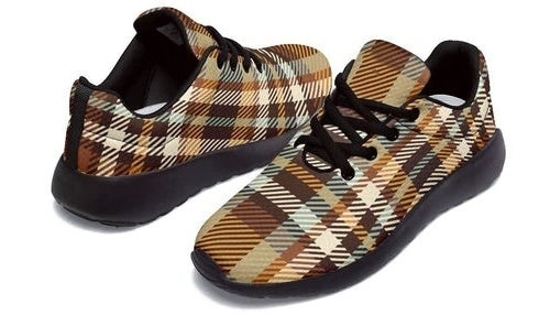 Yiify - Gridded Pattern Brown