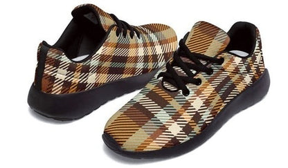 Yiify - Gridded Pattern Brown