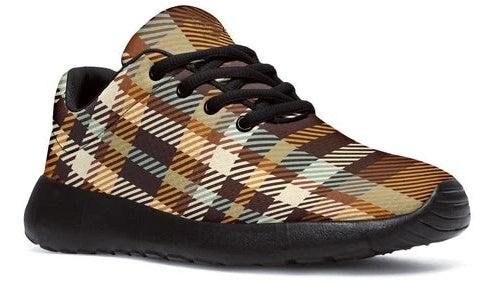 Yiify - Gridded Pattern Brown