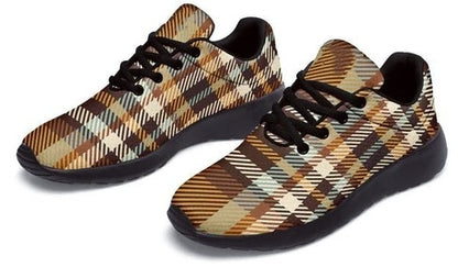 Yiify - Gridded Pattern Brown