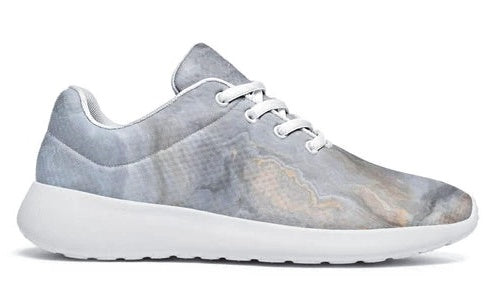 Yiify - White Grey Gold Marble