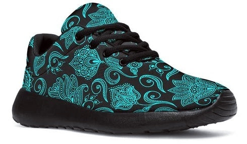 Yiify - Aqua Mehndi Pattern - Color1