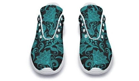 Yiify - Aqua Mehndi Pattern - Color2